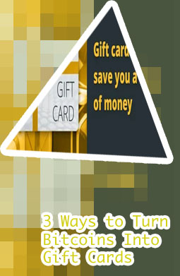 Bitcoin gift card
