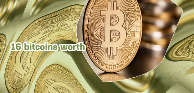What is 16 bitcoins worth